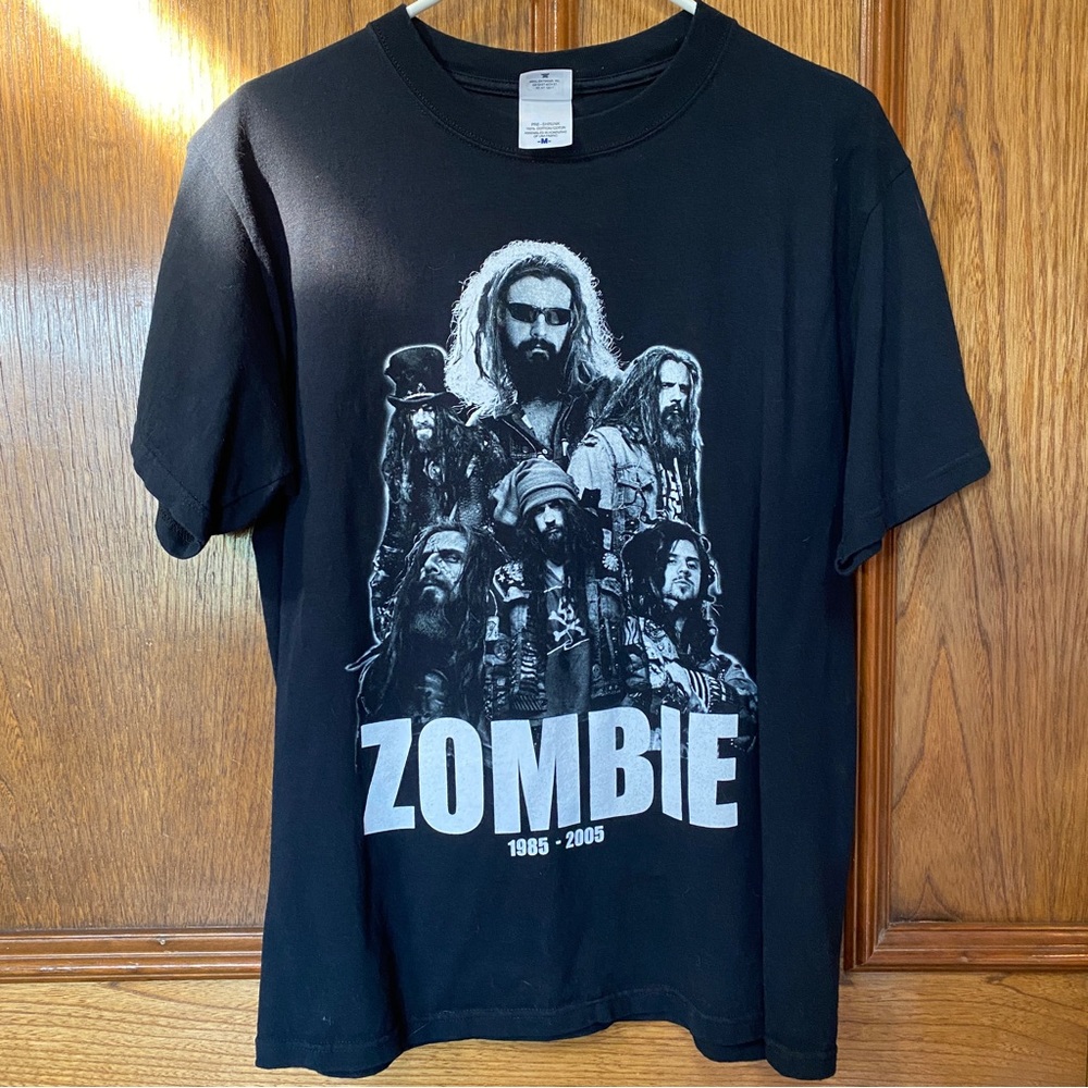Rob Zombie 20 Years of Zombie Tour T-Shirt 1985-2005 | Size Med